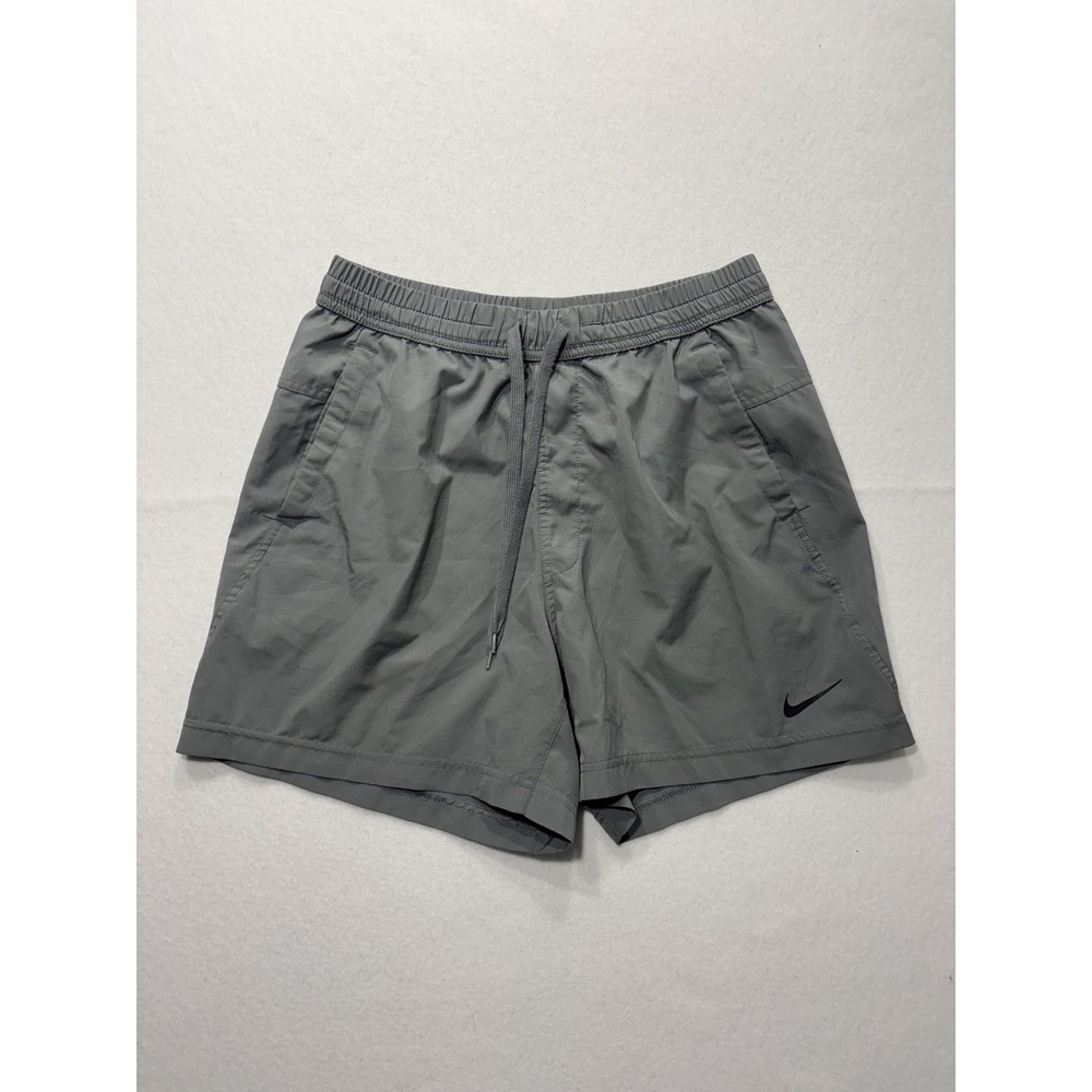 Nike Shorts Mens Small Gray Dri-FIT 5" Inseam Lined Running Active Lightweight